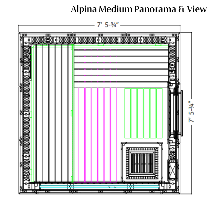Alpina Outdoor Sauna — Heritage Collection