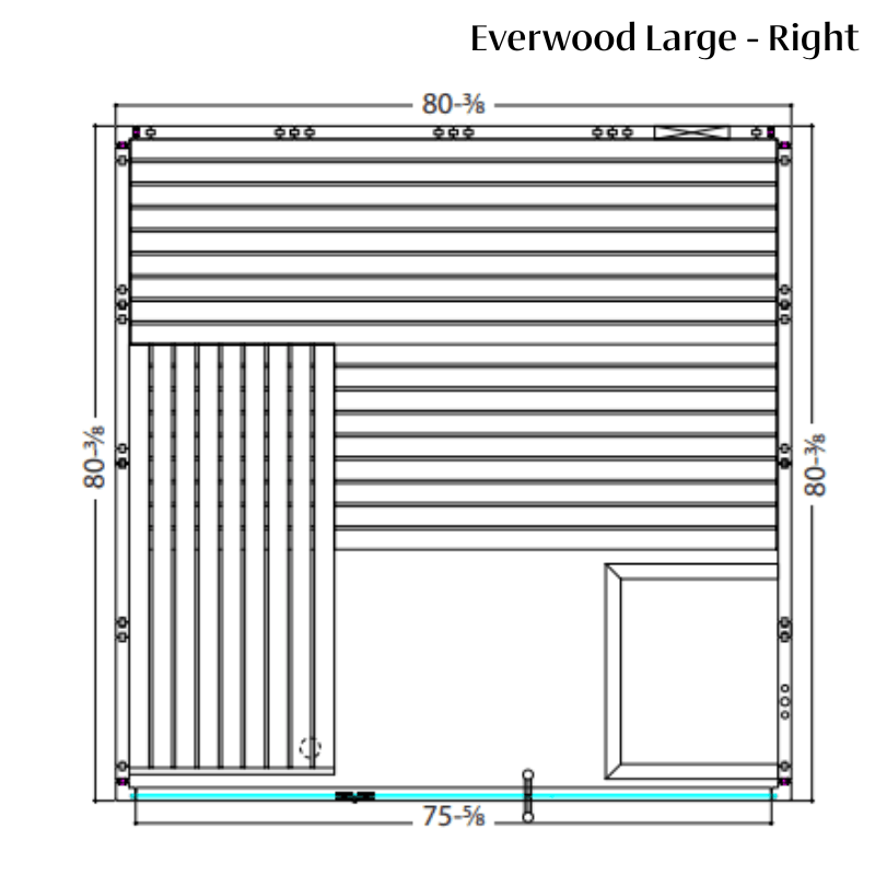 Everwood Indoor Sauna — Heritage Collection
