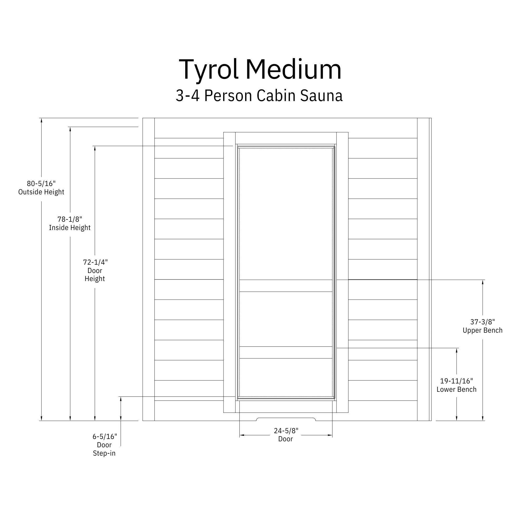 Tyrol Indoor Sauna — Heritage Collection