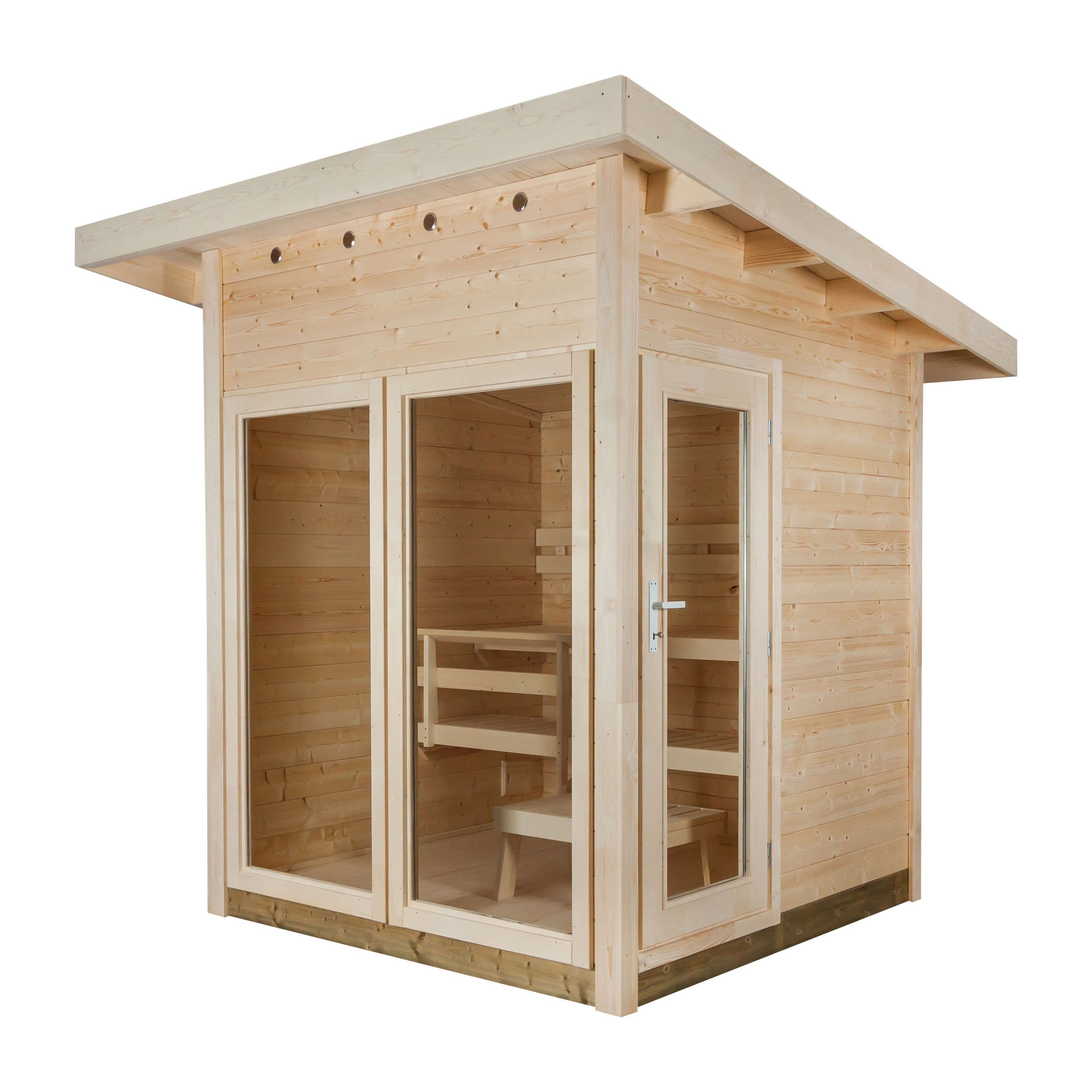 View Outdoor Sauna — Heritage Collection