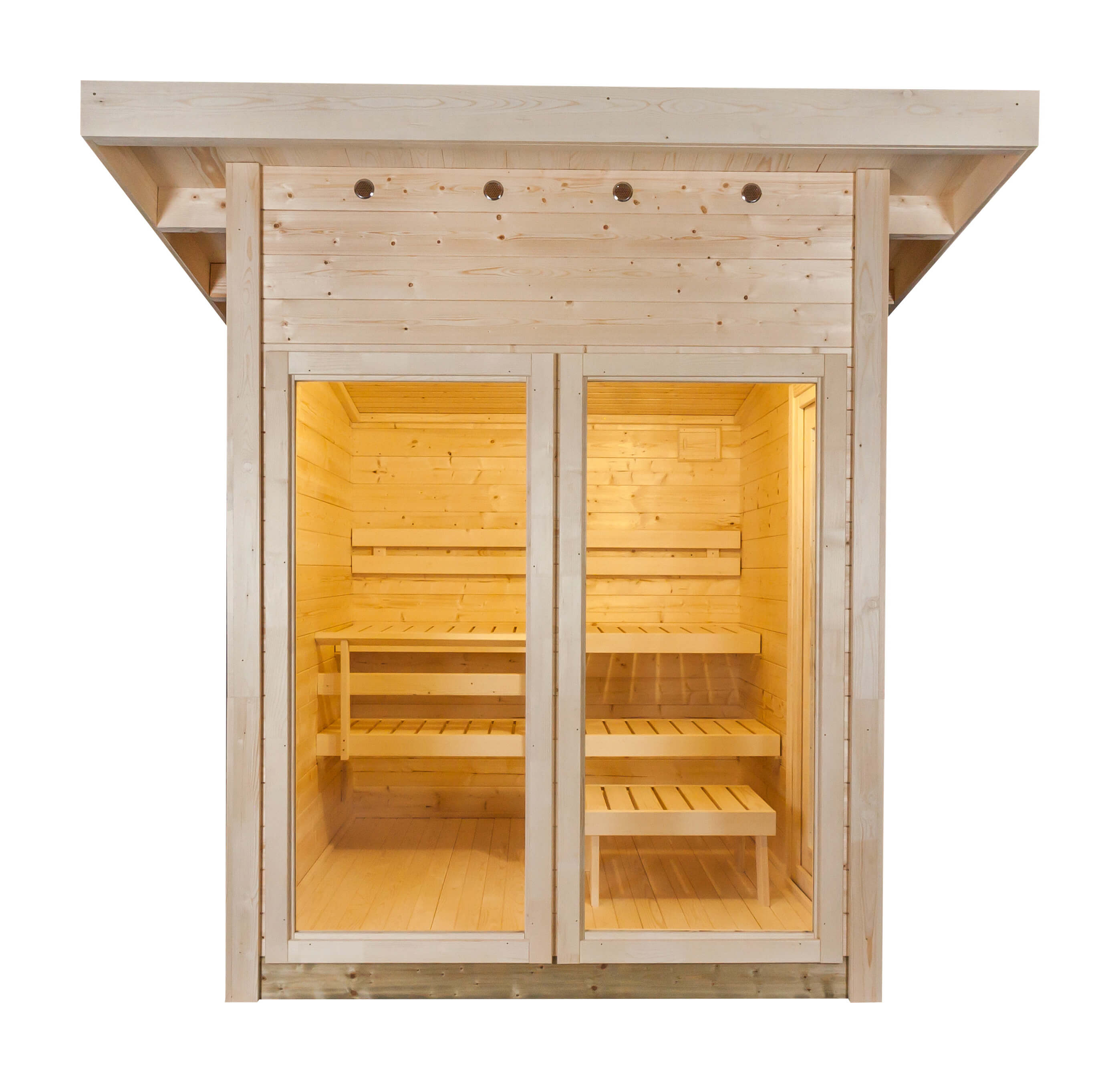 View Outdoor Sauna — Heritage Collection