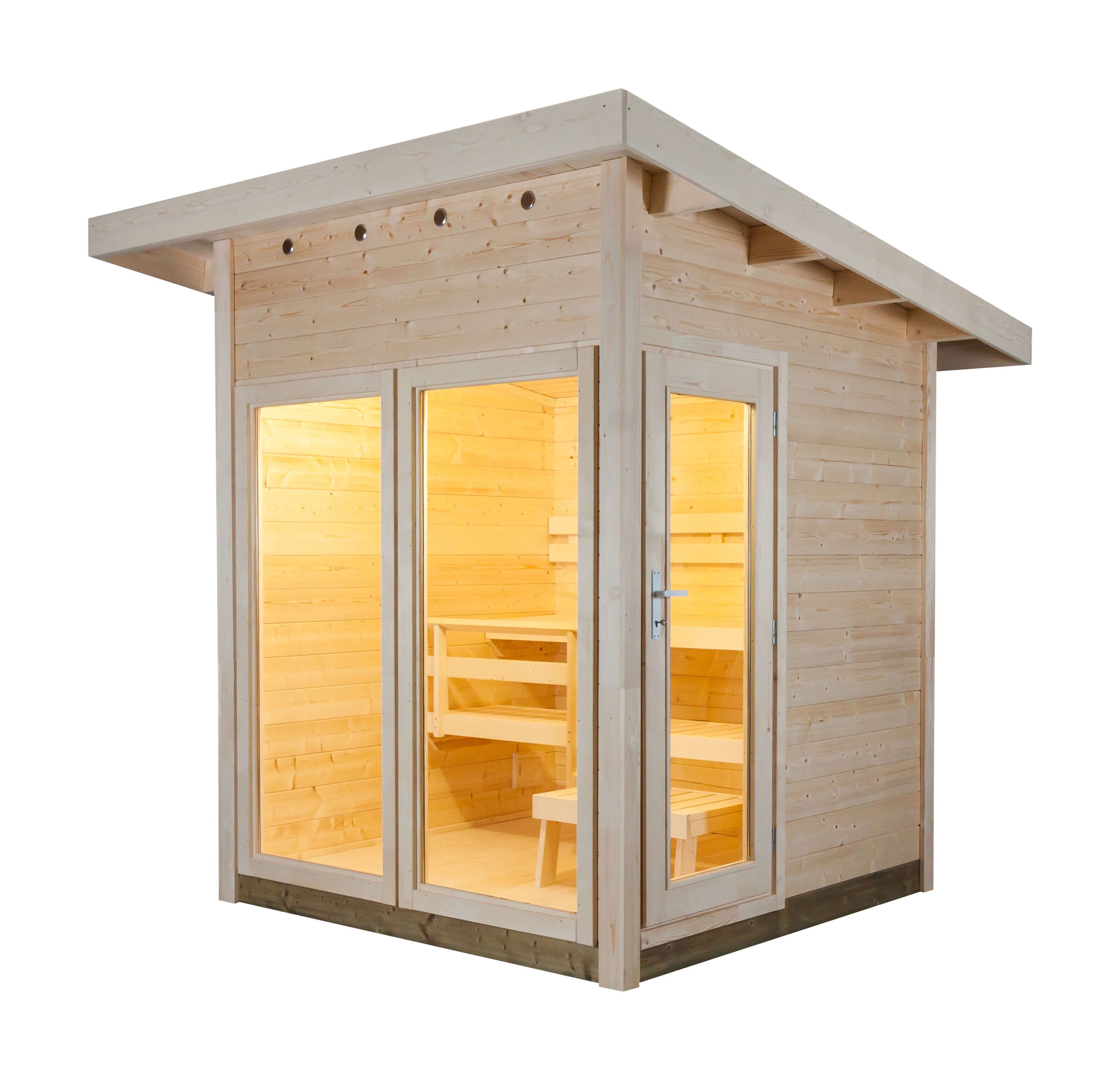 View Outdoor Sauna — Heritage Collection