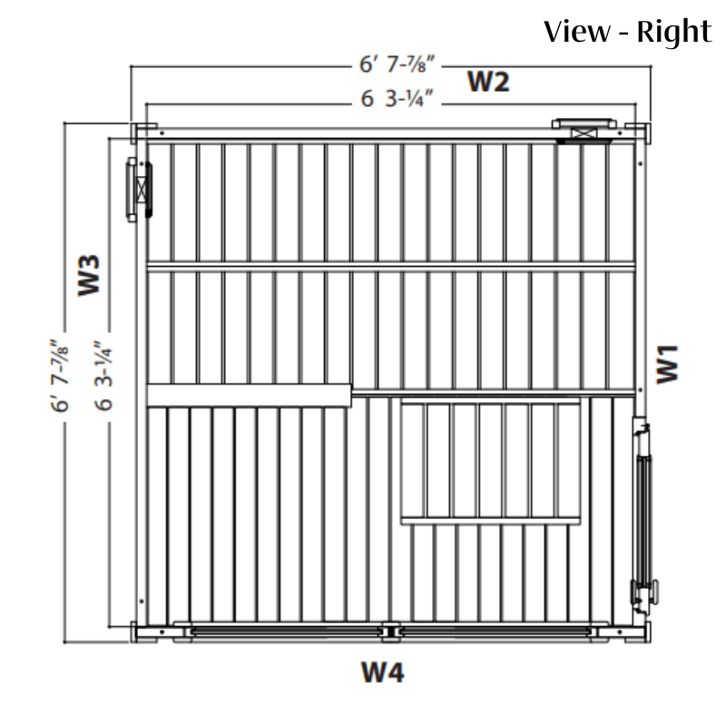 View Outdoor Sauna — Heritage Collection