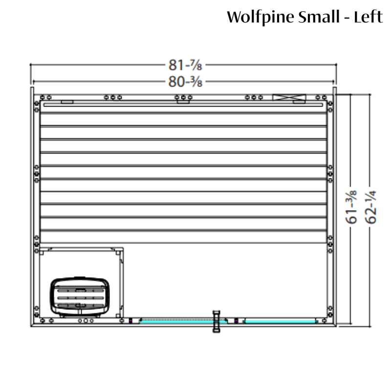 Wolfpine Indoor Sauna — Heritage Collection