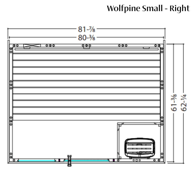 Wolfpine Indoor Sauna — Heritage Collection