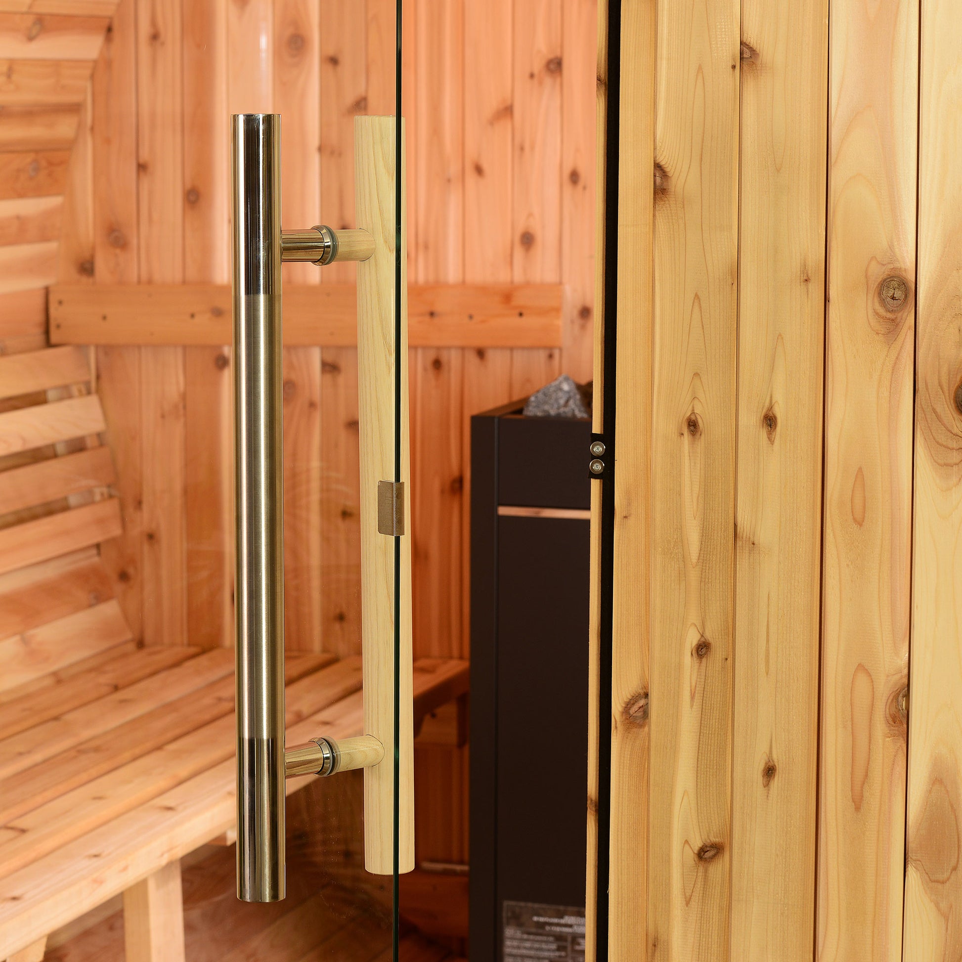 Essex 4 Person Barrel Sauna - Outdoor Saunas