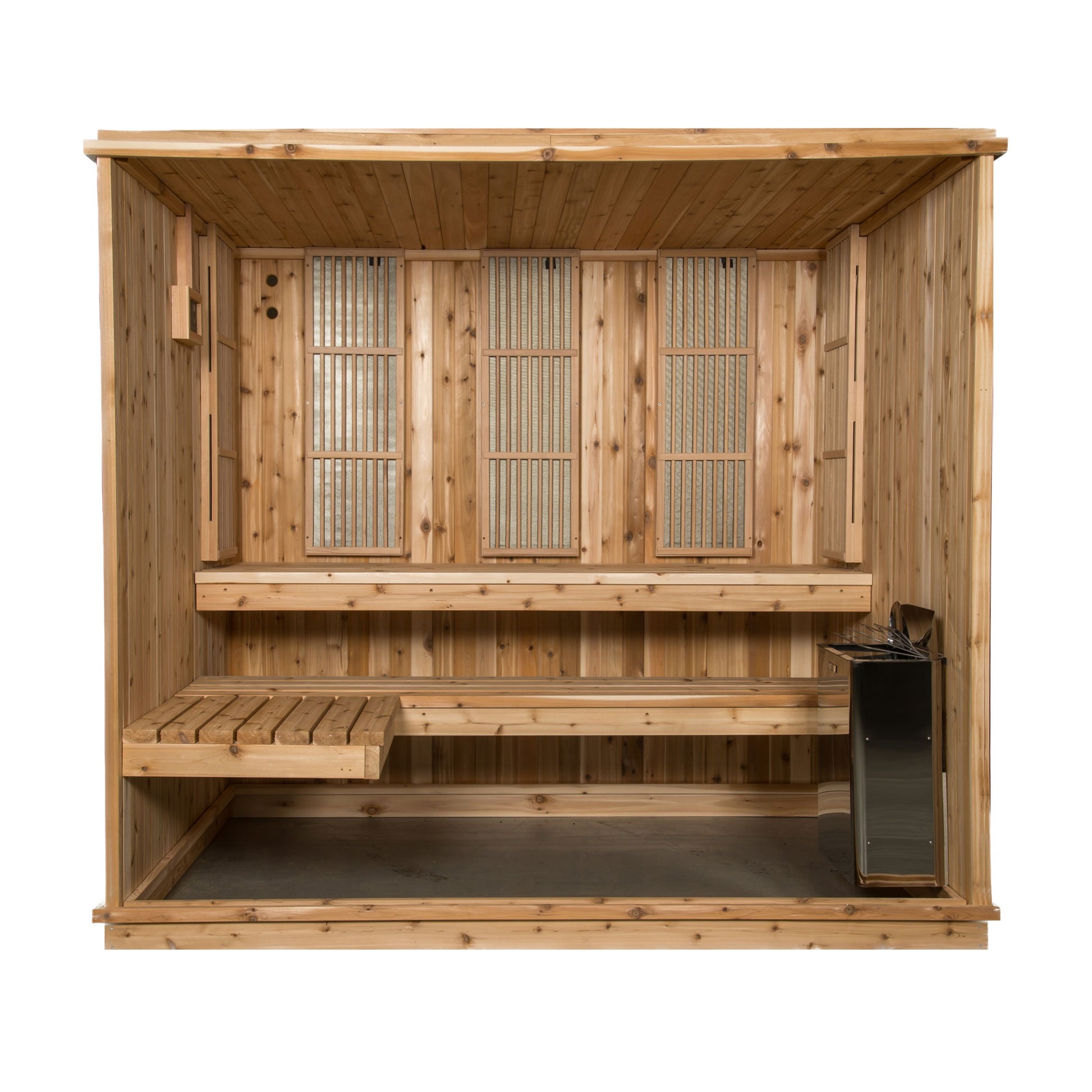 Bridgeport 6 Person Indoor Sauna - Indoor Saunas
