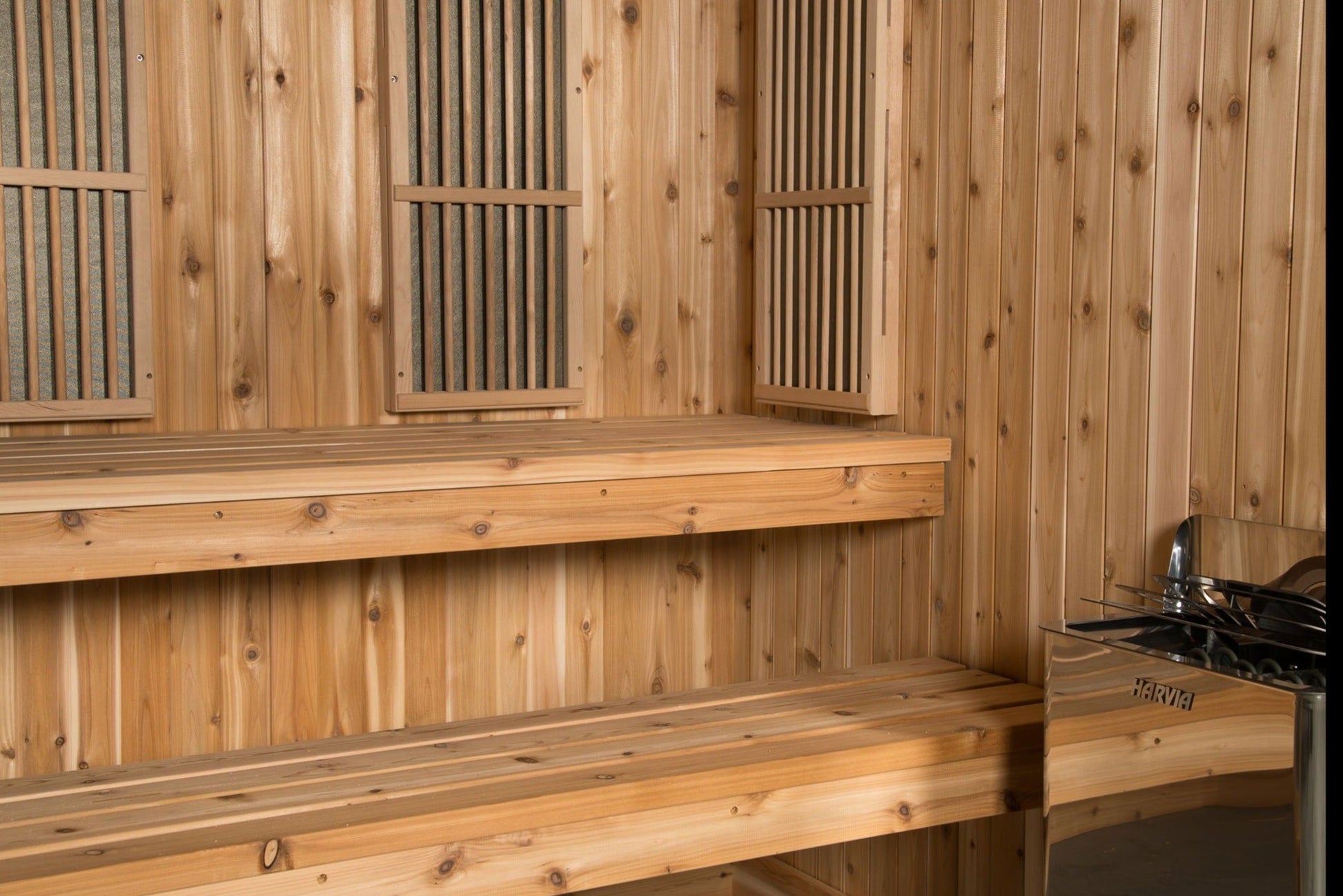Grayson 4 Person Indoor Sauna - Indoor Saunas