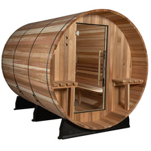 Load image into Gallery viewer, Huntington 4-6 Person Canopy Sauna a with glass door.
