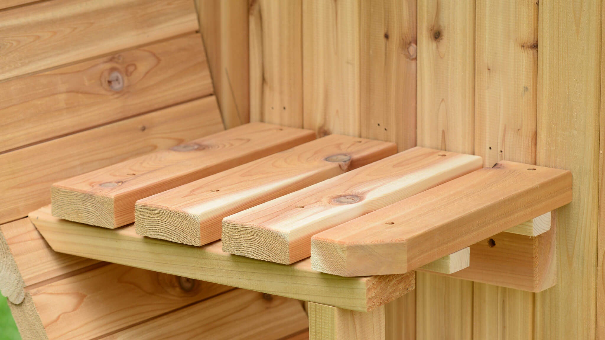 Vienna 2 Person Canopy Barrel Sauna - Outdoor Saunas