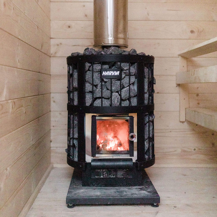 Wood-burning Sauna Heater Installation Kit - Outdoor Saunas