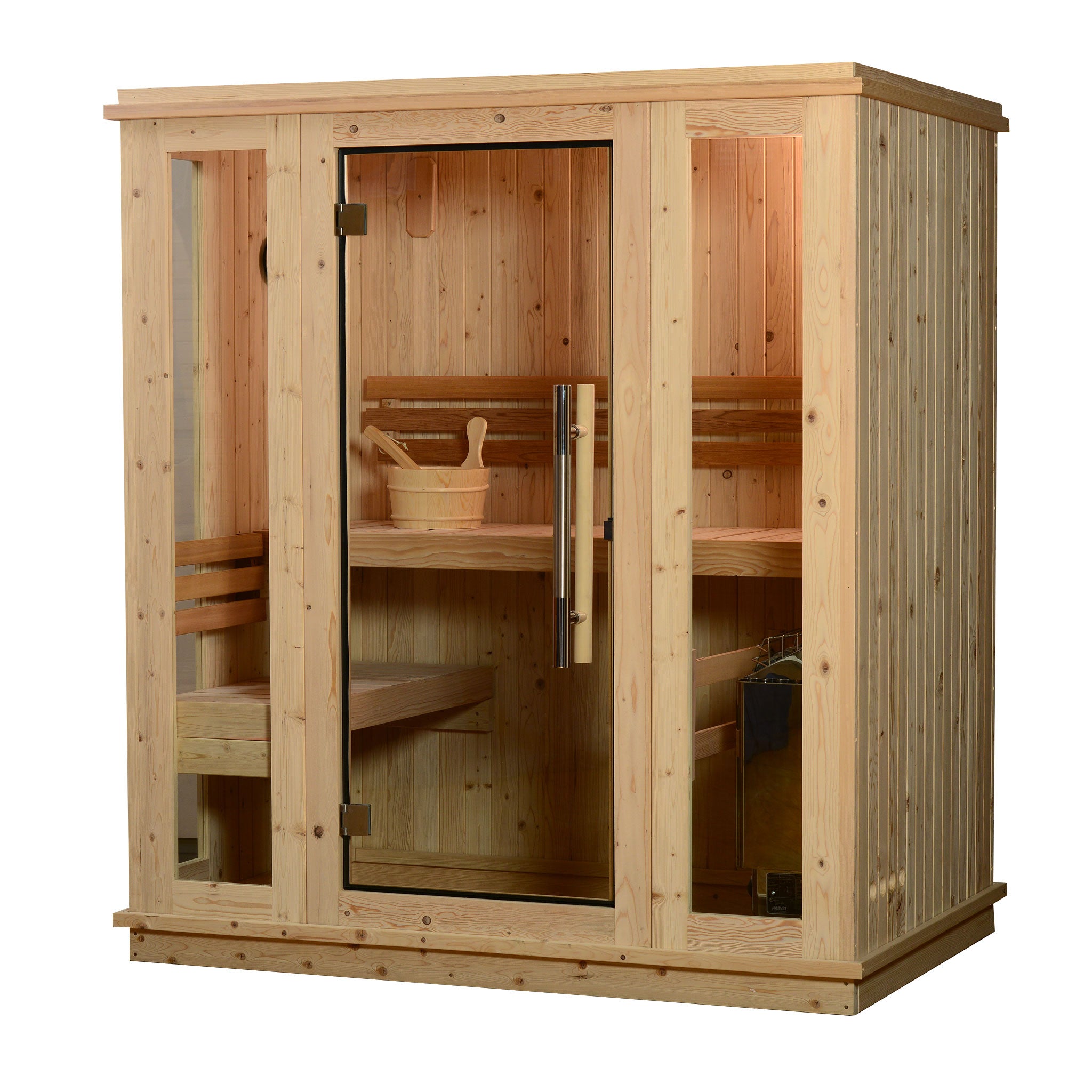 Infrared sauna for two people