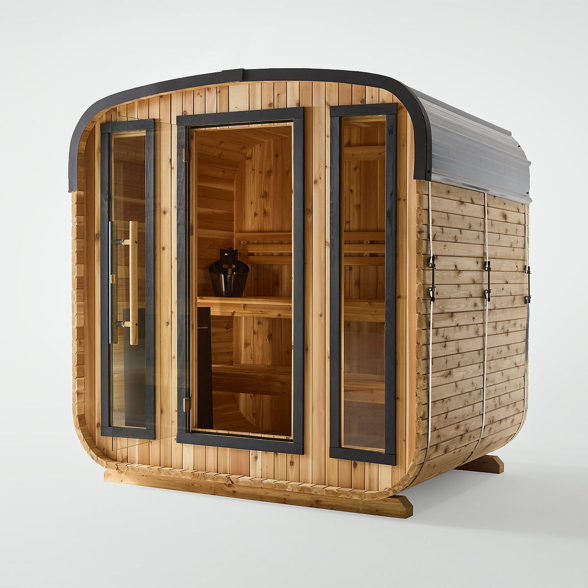 Quick Ship - Blackwater 4 Person Cube Sauna