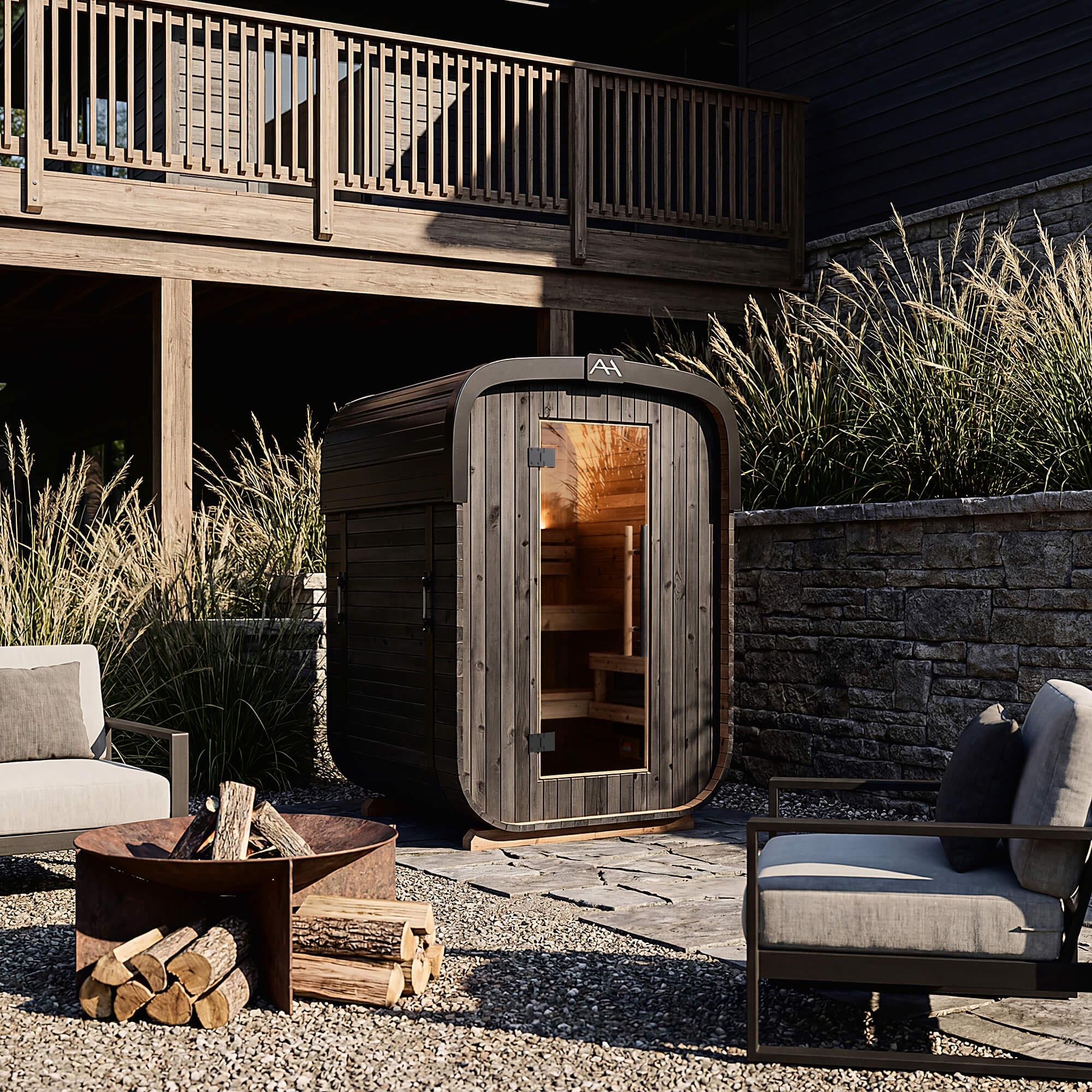 NEW Blackwater 1-2 Person Mini-Cube Sauna