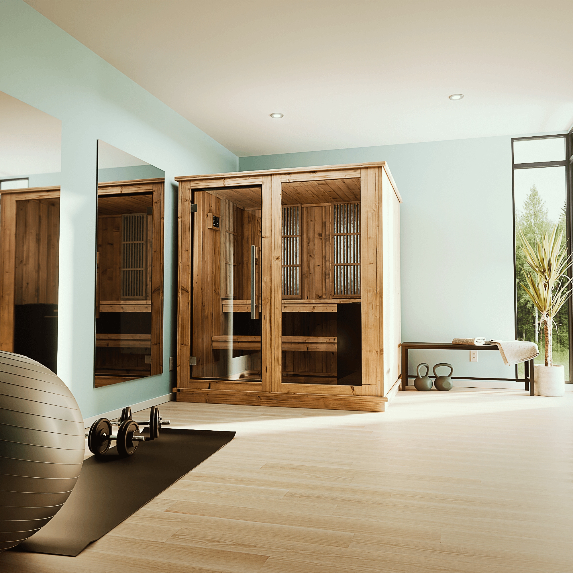 Rainelle 4 Person Indoor Sauna