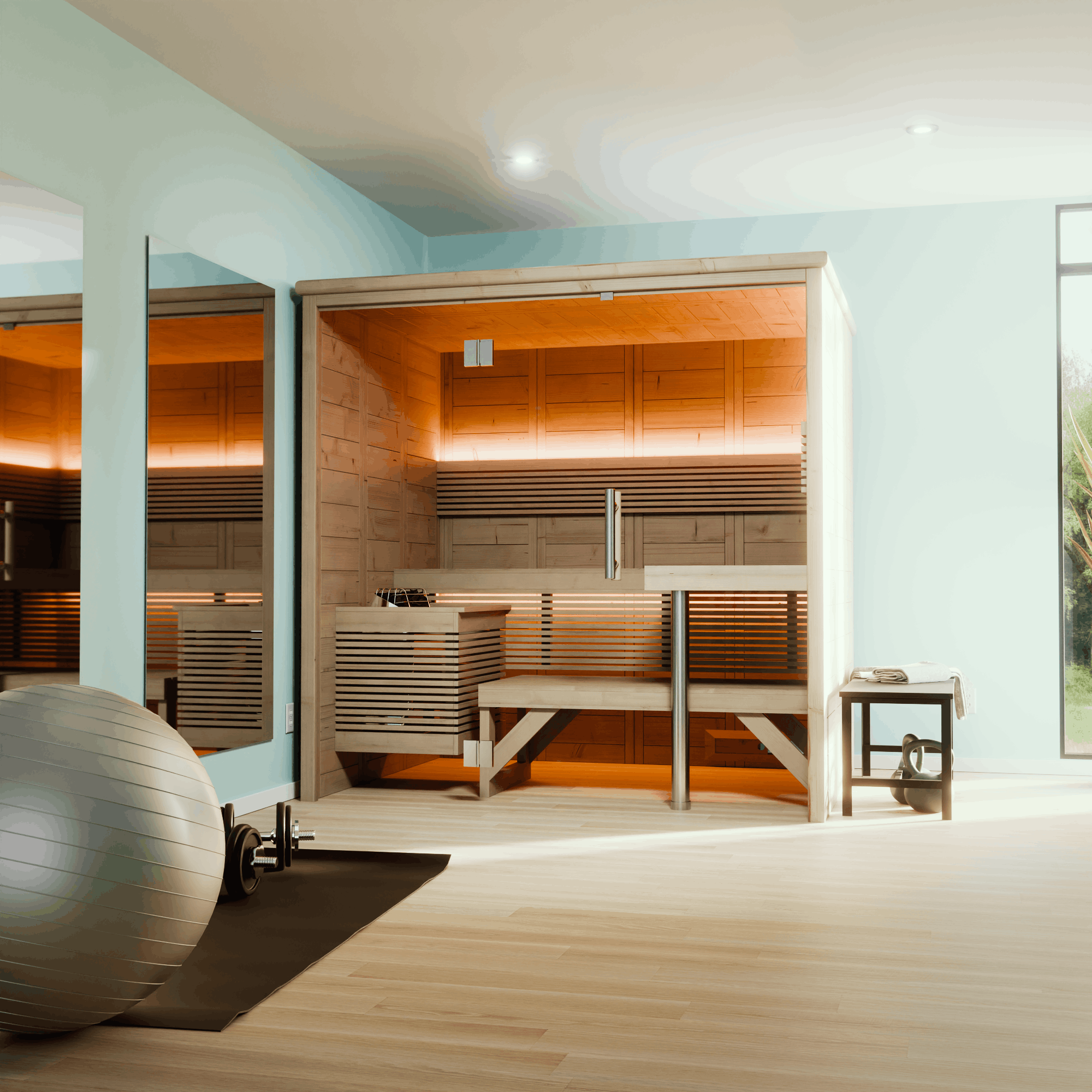 Everwood Indoor Sauna — Heritage Collection