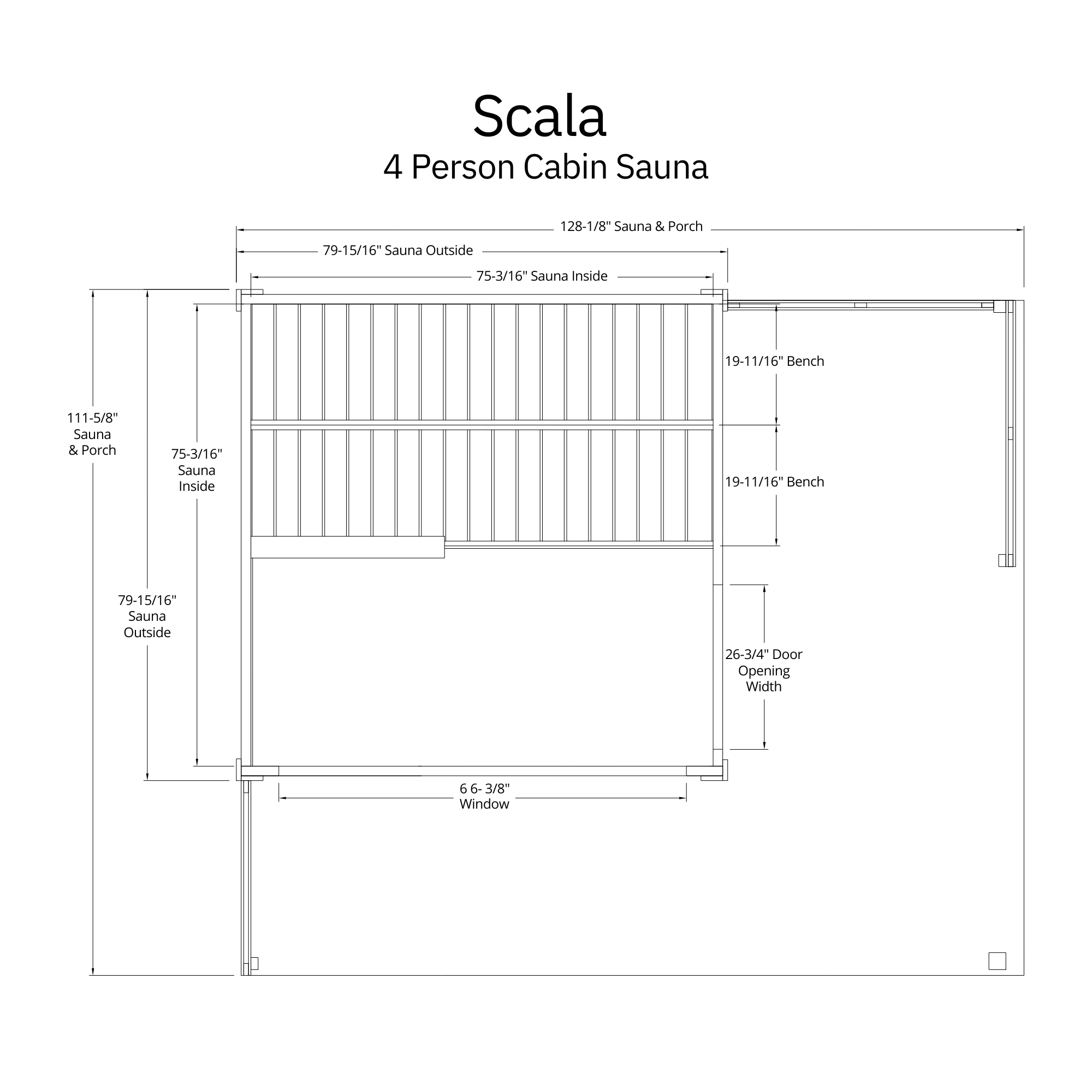 Timberline Outdoor Sauna — Heritage Collection