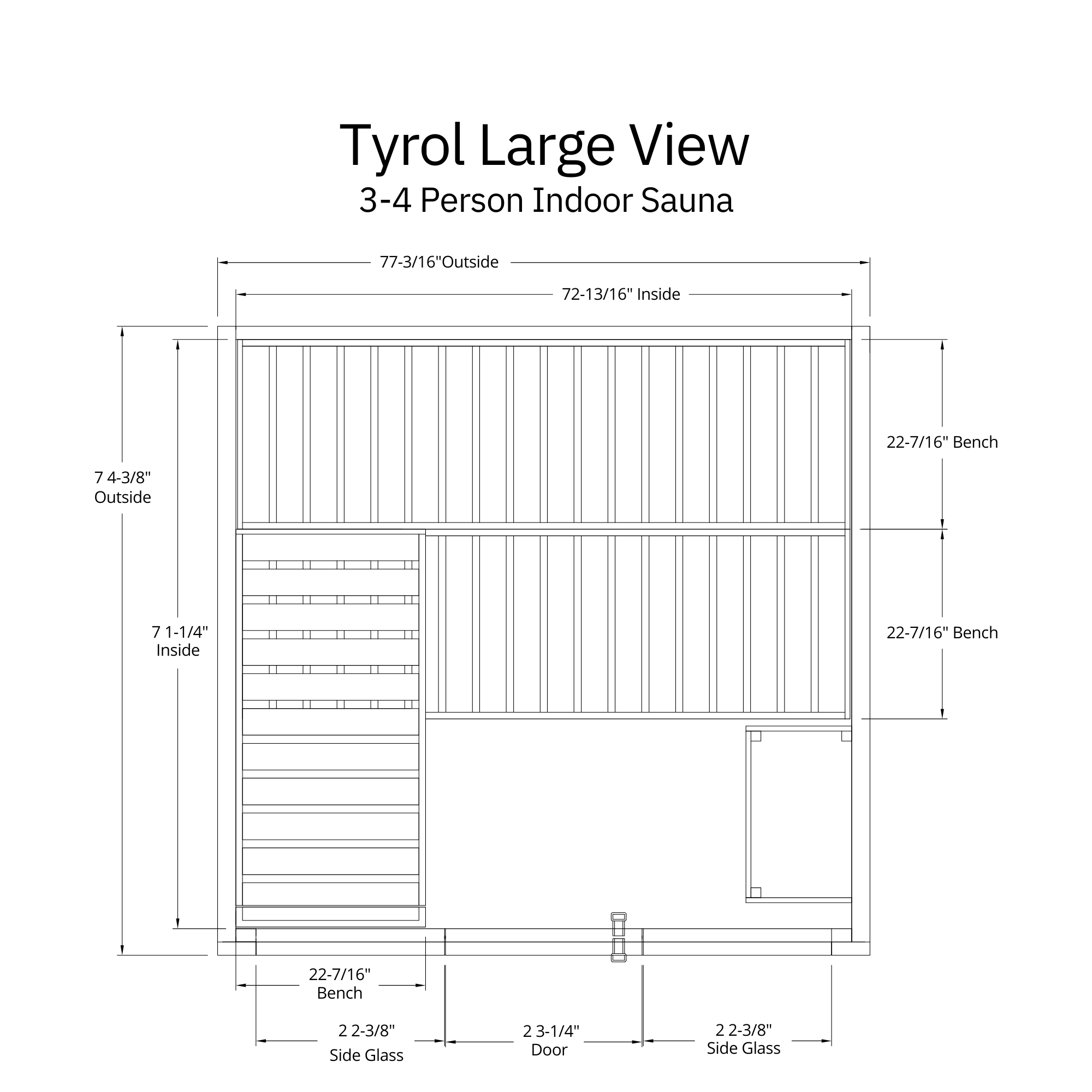 Tyrol Indoor Sauna — Heritage Collection