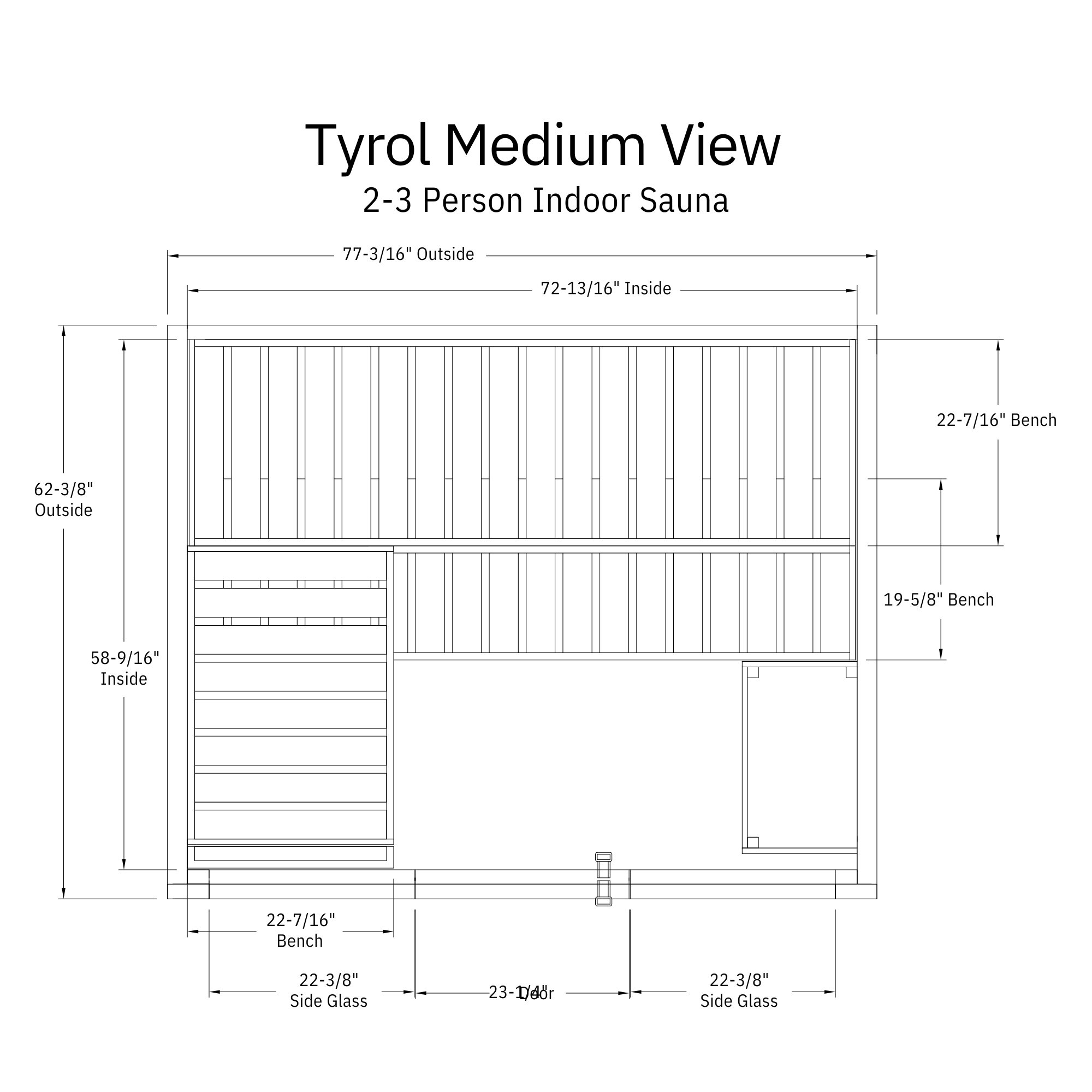 Tyrol Indoor Sauna — Heritage Collection