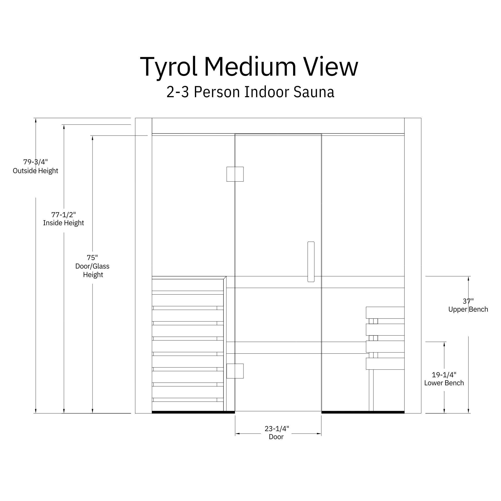 Tyrol Indoor Sauna — Heritage Collection