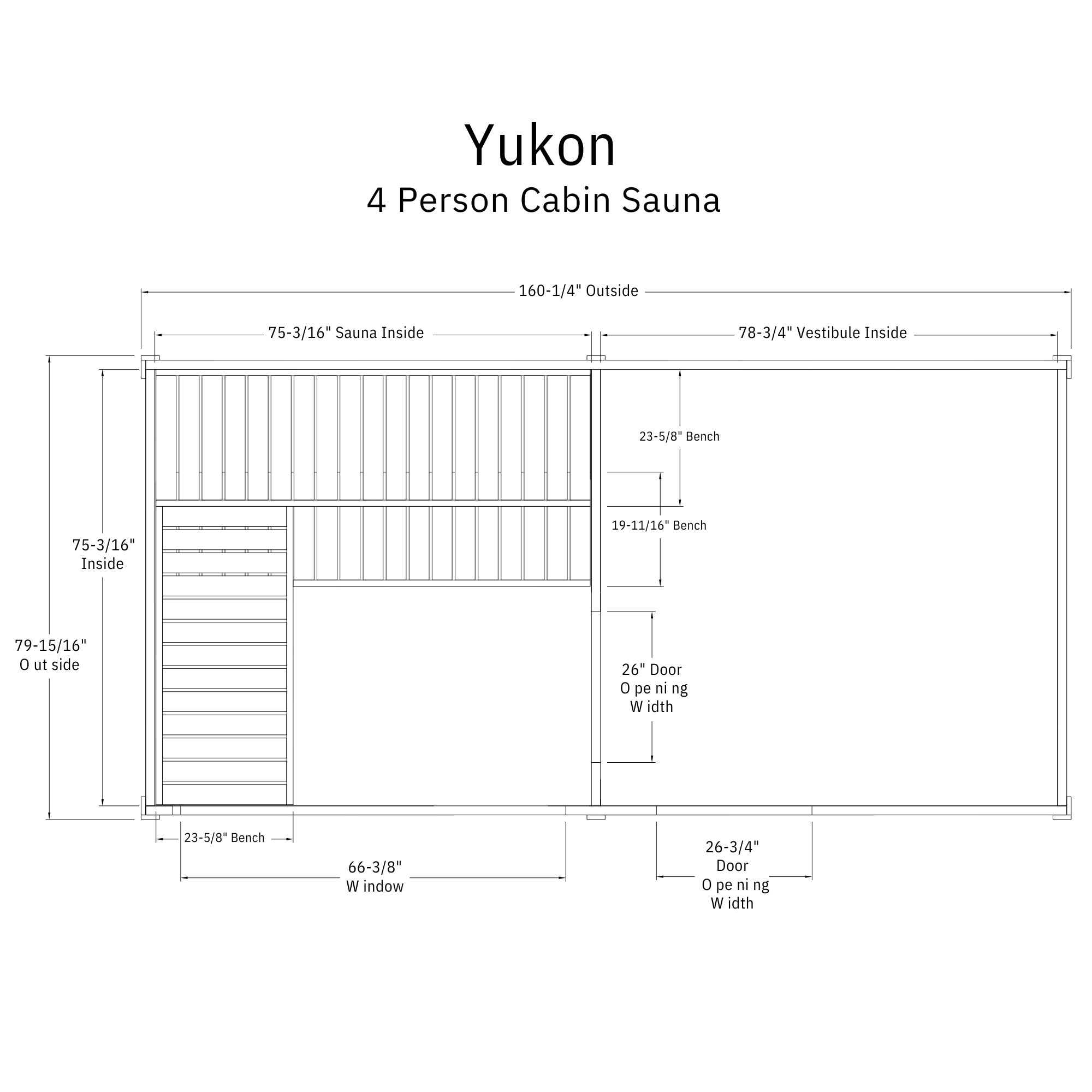 Timberline Outdoor Sauna — Heritage Collection