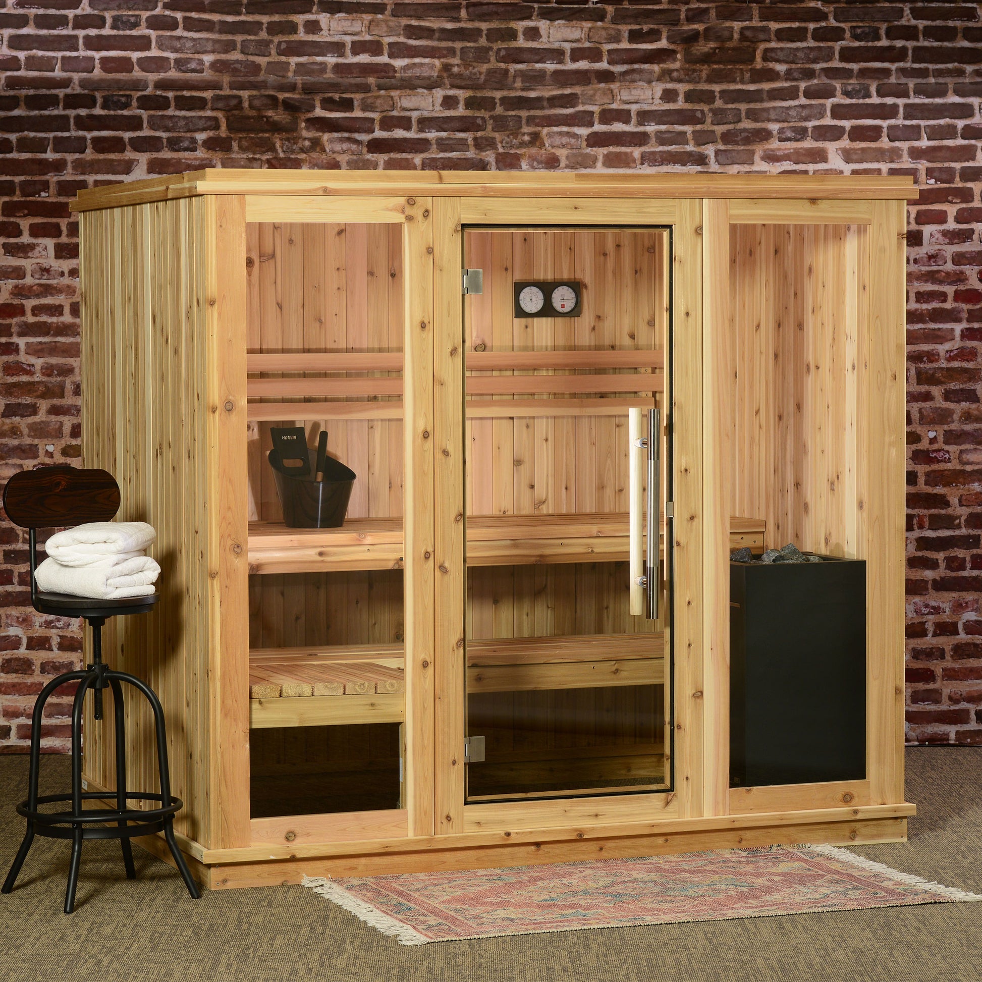 Bridgeport 6 Person Indoor Sauna - Indoor Saunas