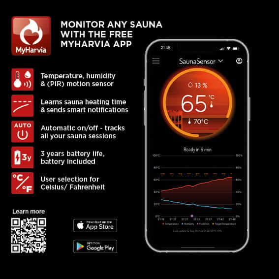Smart Sauna Sensor by Harvia