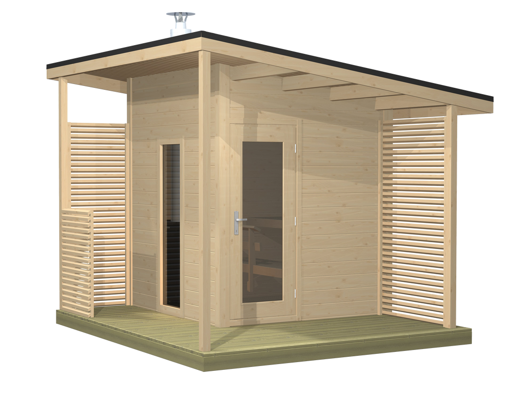 Solide Compact 4-6 Person Cabin Sauna