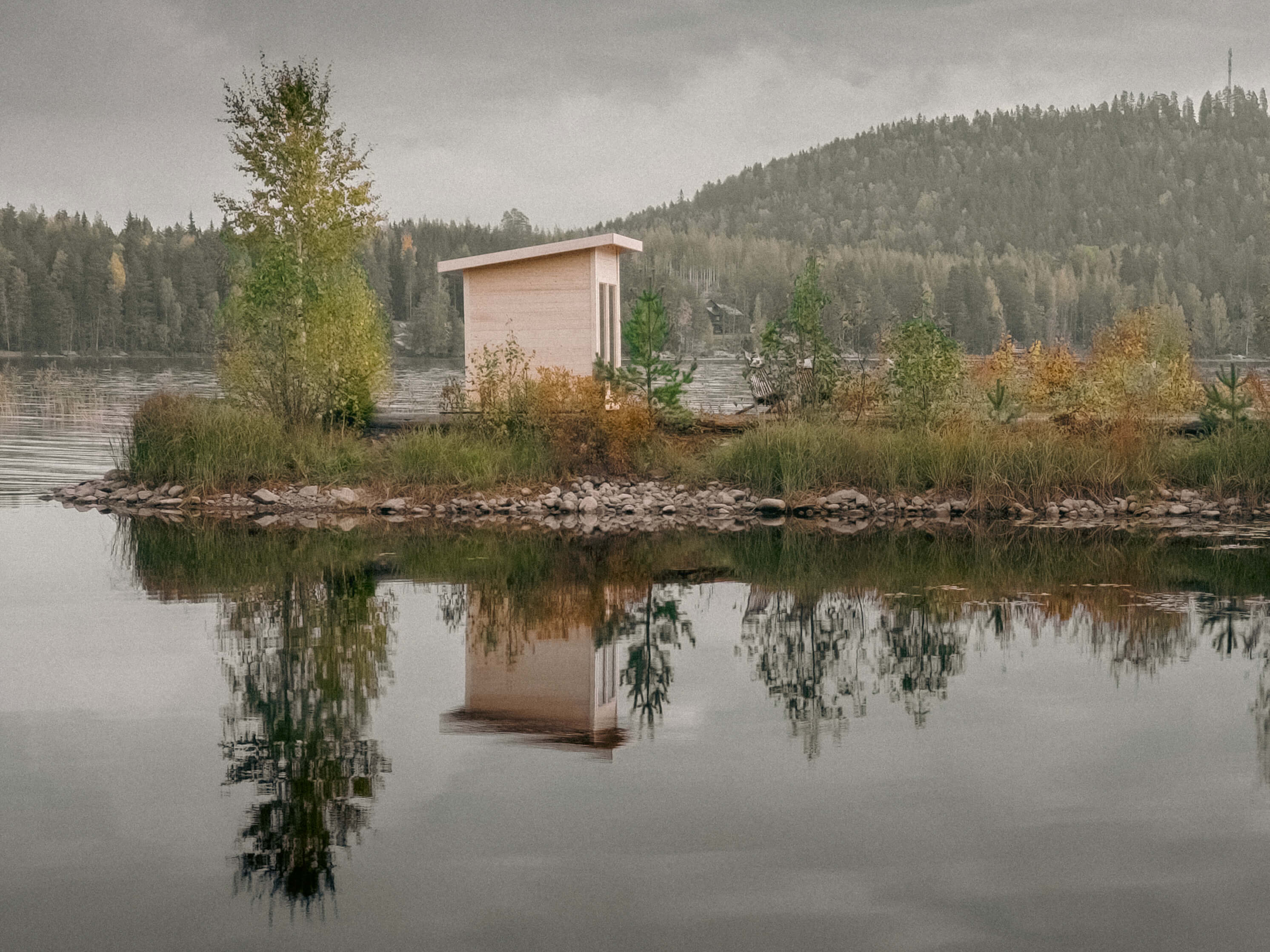 View Outdoor Sauna — Heritage Collection