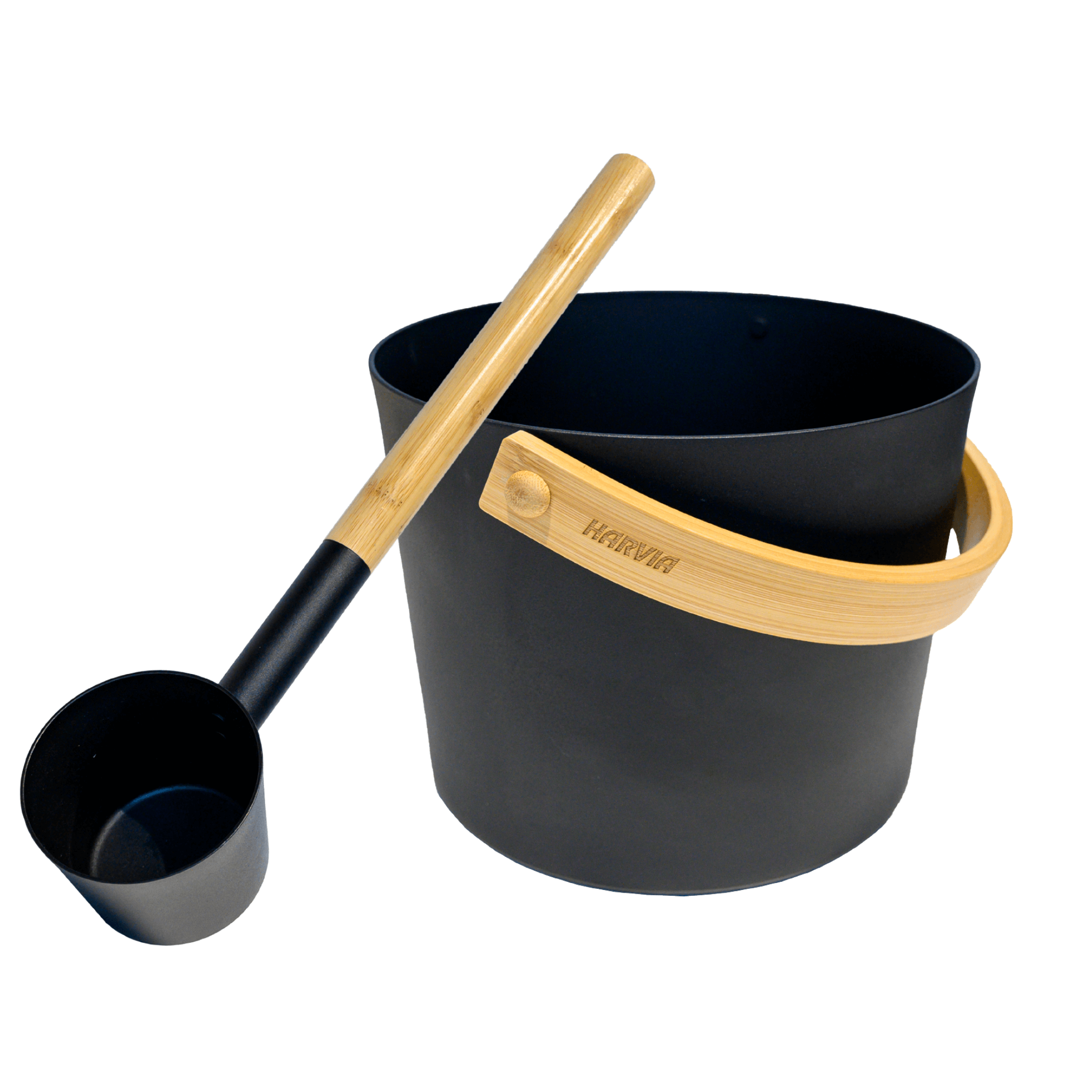 Harvia Bucket and Ladle Kit for Saunas - Almost Heaven Saunas