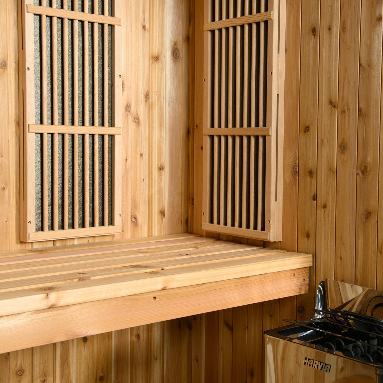 Quick Ship - Auburn 2-3 Person Indoor Sauna – Compact & Stylish