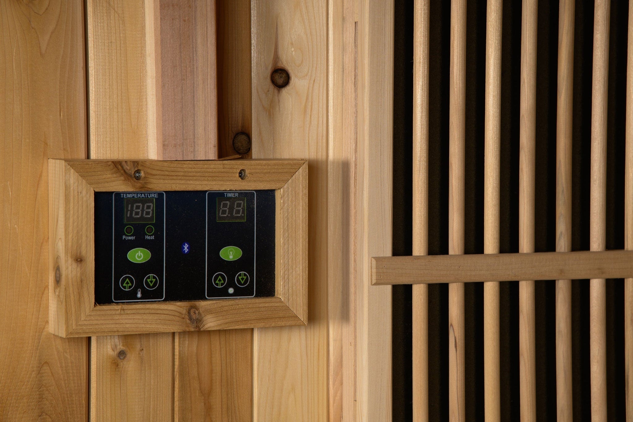 Quick Ship - Auburn 2-3 Person Indoor Sauna – Compact & Stylish