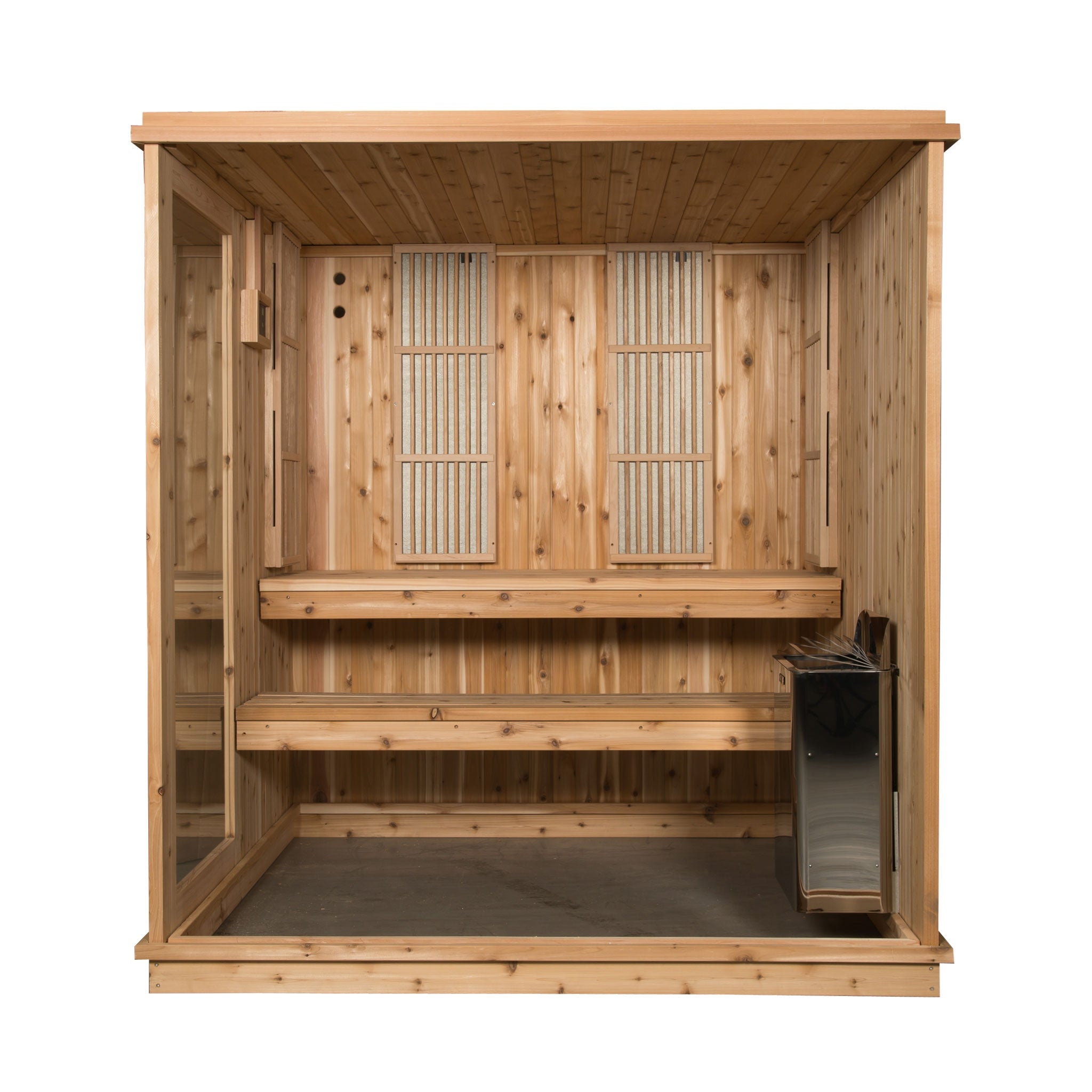 Grayson 4 Person Indoor Sauna - Indoor Saunas