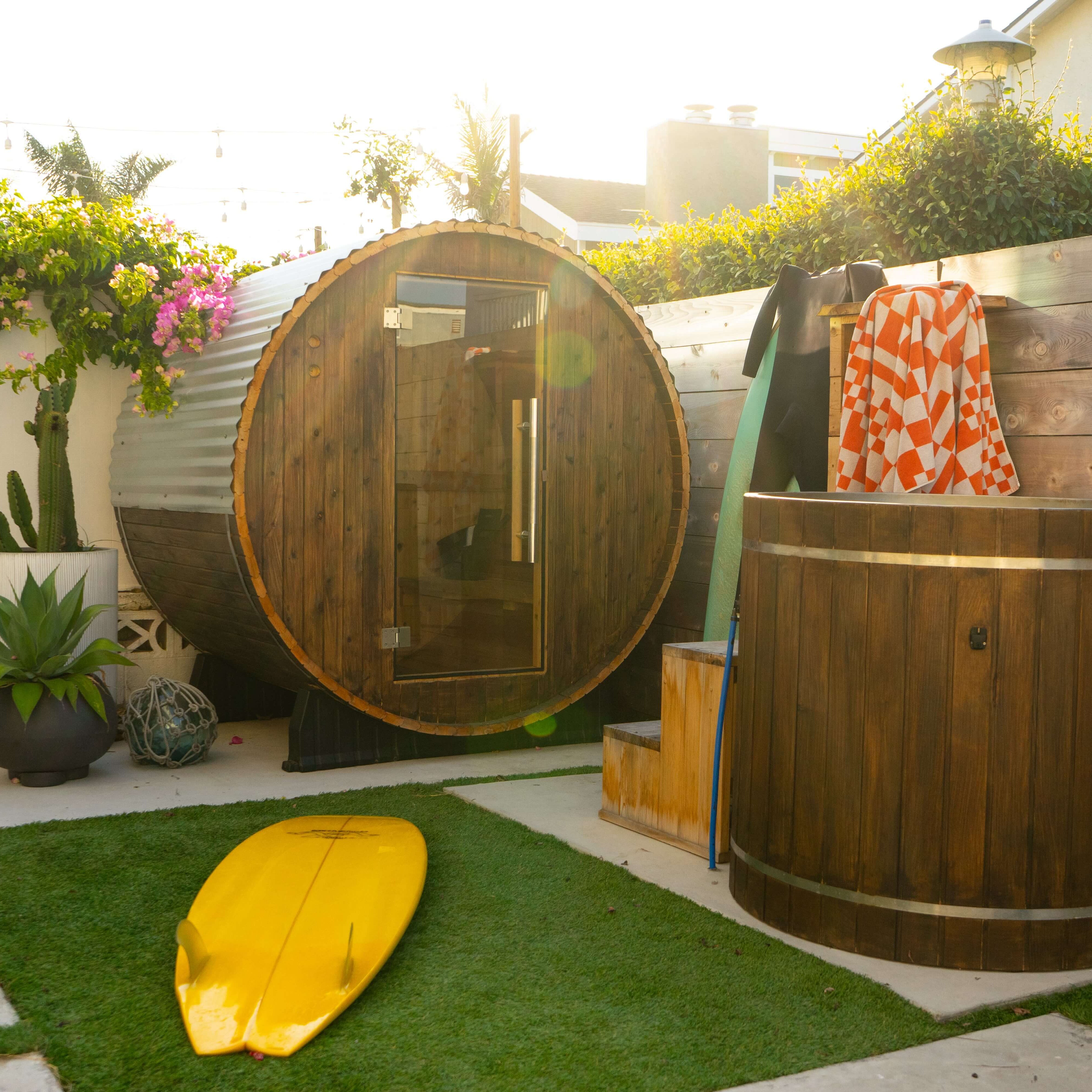 Watoga 2-4 Person Barrel Sauna