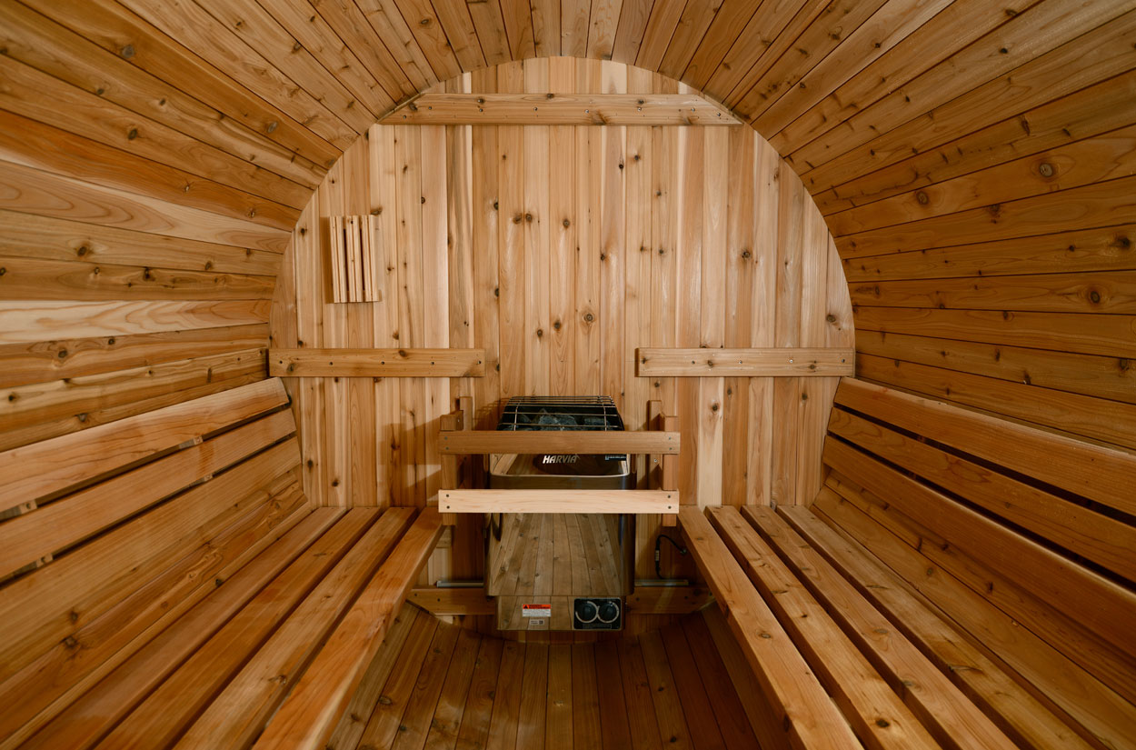Princeton 6 Person Barrel Sauna
