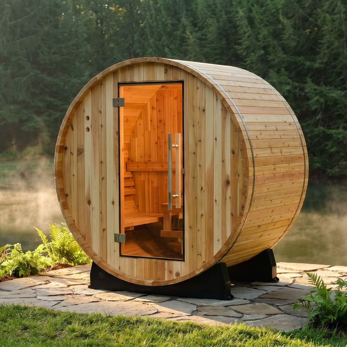 Salem 2 Person Barrel Sauna