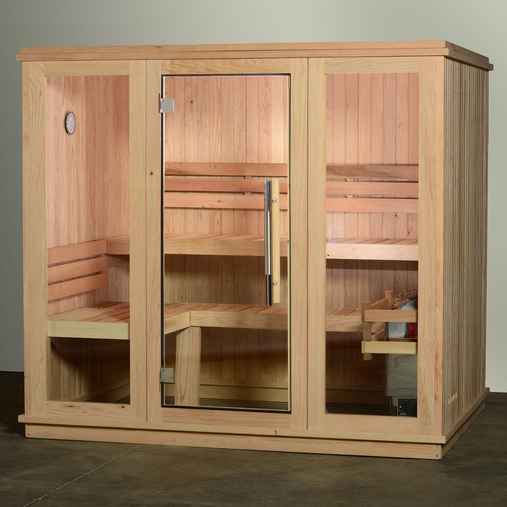 Deluxe Glass Door - Indoor Saunas / Large Barrels - Components