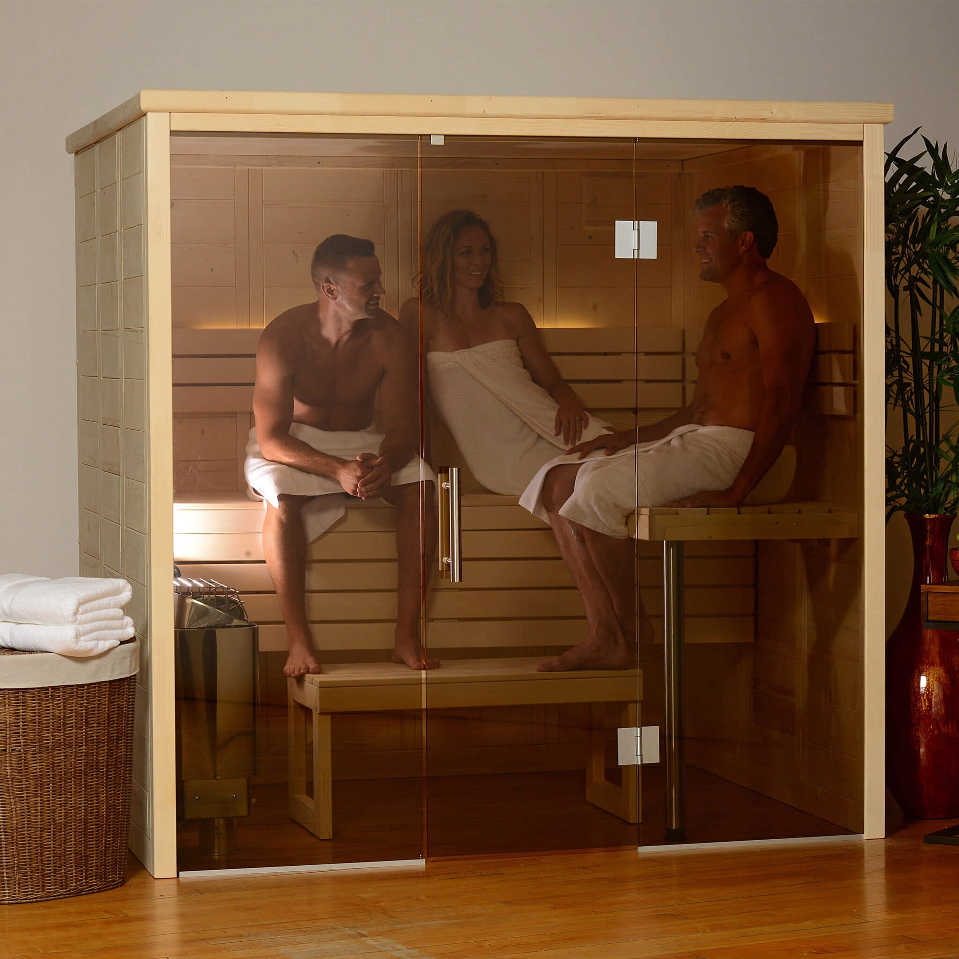 Worthington 4-6 Person Indoor Sauna - Indoor Saunas
