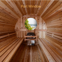 Load image into Gallery viewer, Pinnacle 4 Person Barrel Sauna
