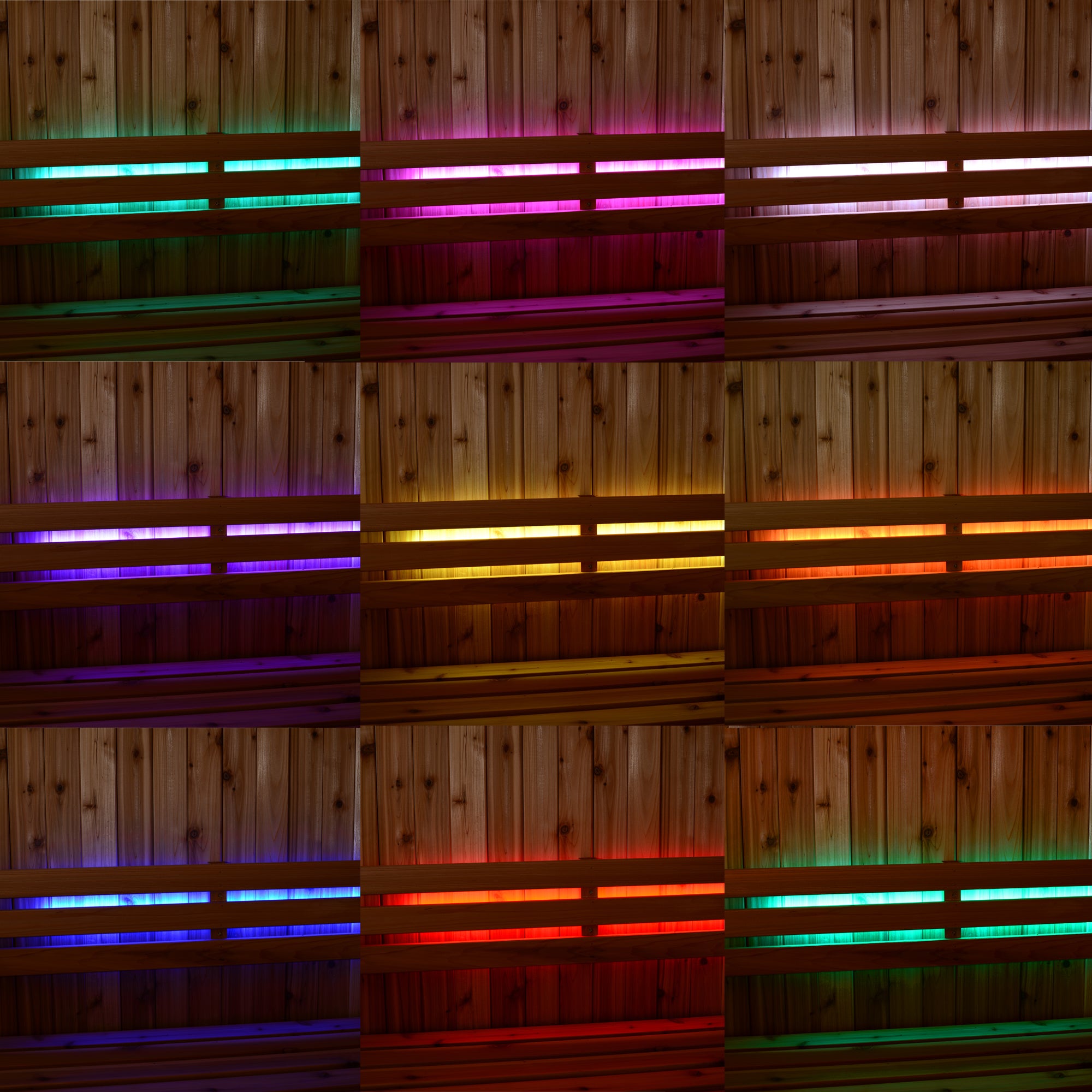 Distraktion Skole lærer Botanik LED Mood Lighting – Almost Heaven Saunas