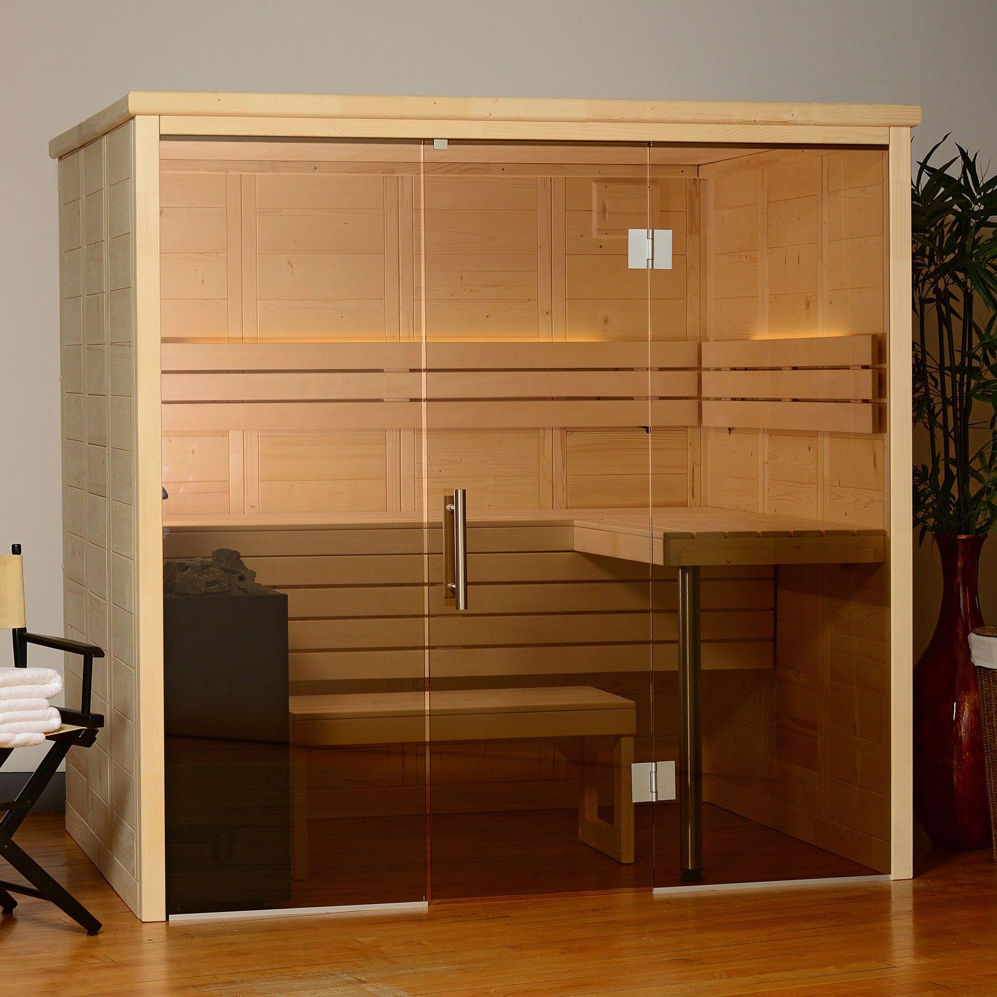 Worthington 4-6 Person Indoor Sauna - Indoor Saunas