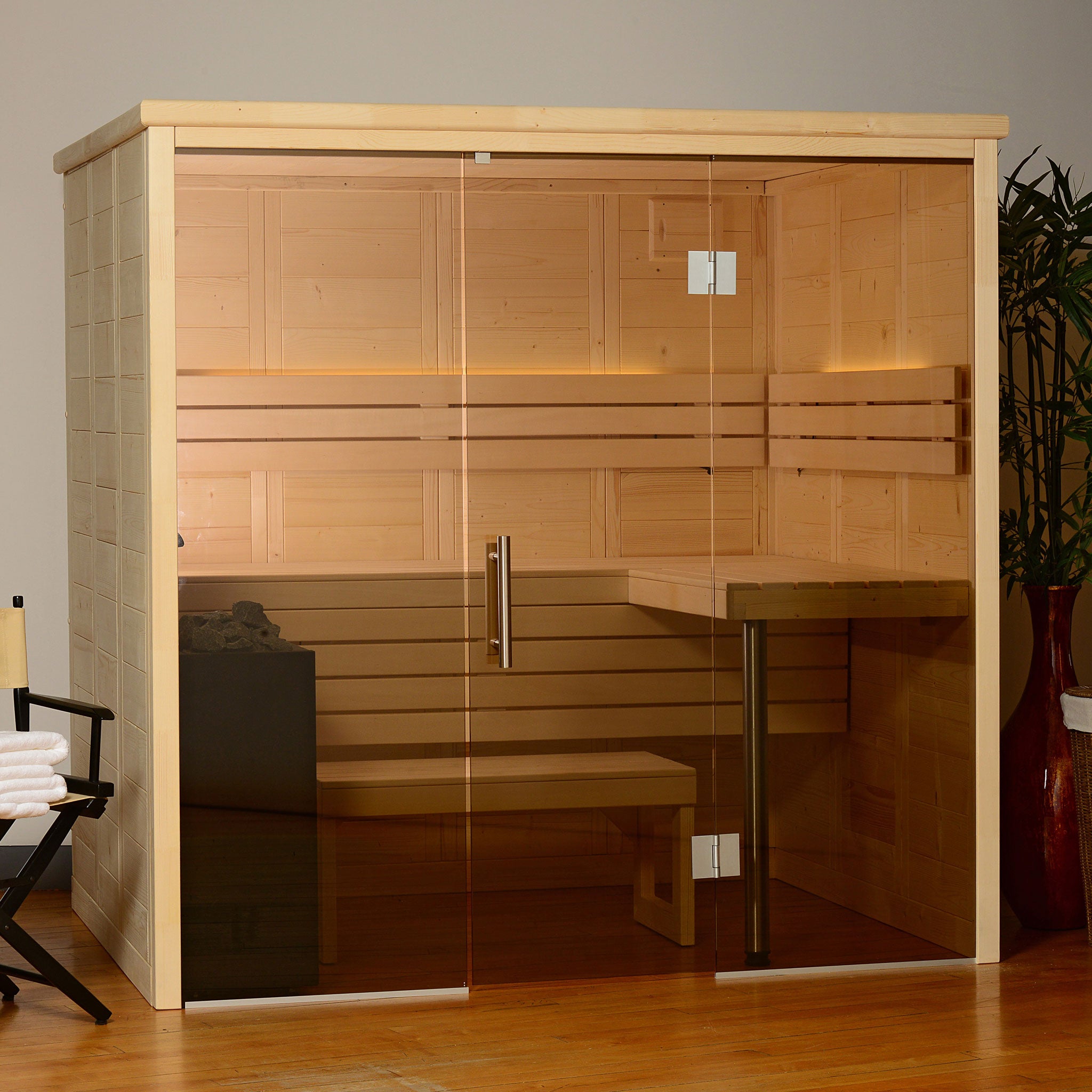 Worthington 4-6 Person Indoor Sauna - Indoor Saunas