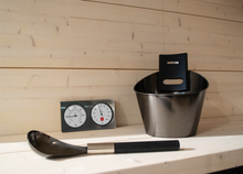 Load image into Gallery viewer, Harvia Onyx Bucket, Ladle, &amp; Thermometer Kit
