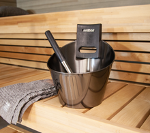 Load image into Gallery viewer, Harvia Onyx Bucket, Ladle, &amp; Thermometer Kit
