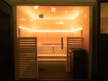Load image into Gallery viewer, Nordic 6 Person Indoor Sauna
