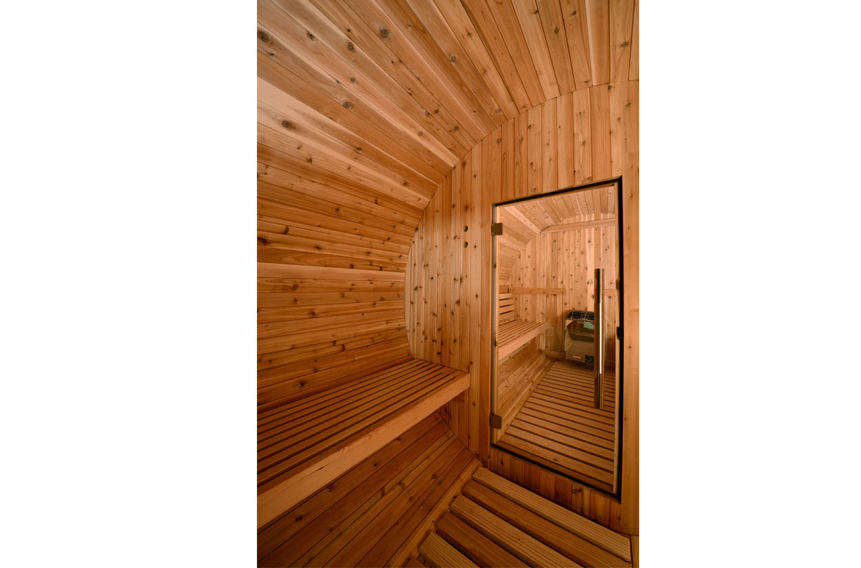 Shenandoah 4 Person Barrel Sauna - Outdoor Saunas