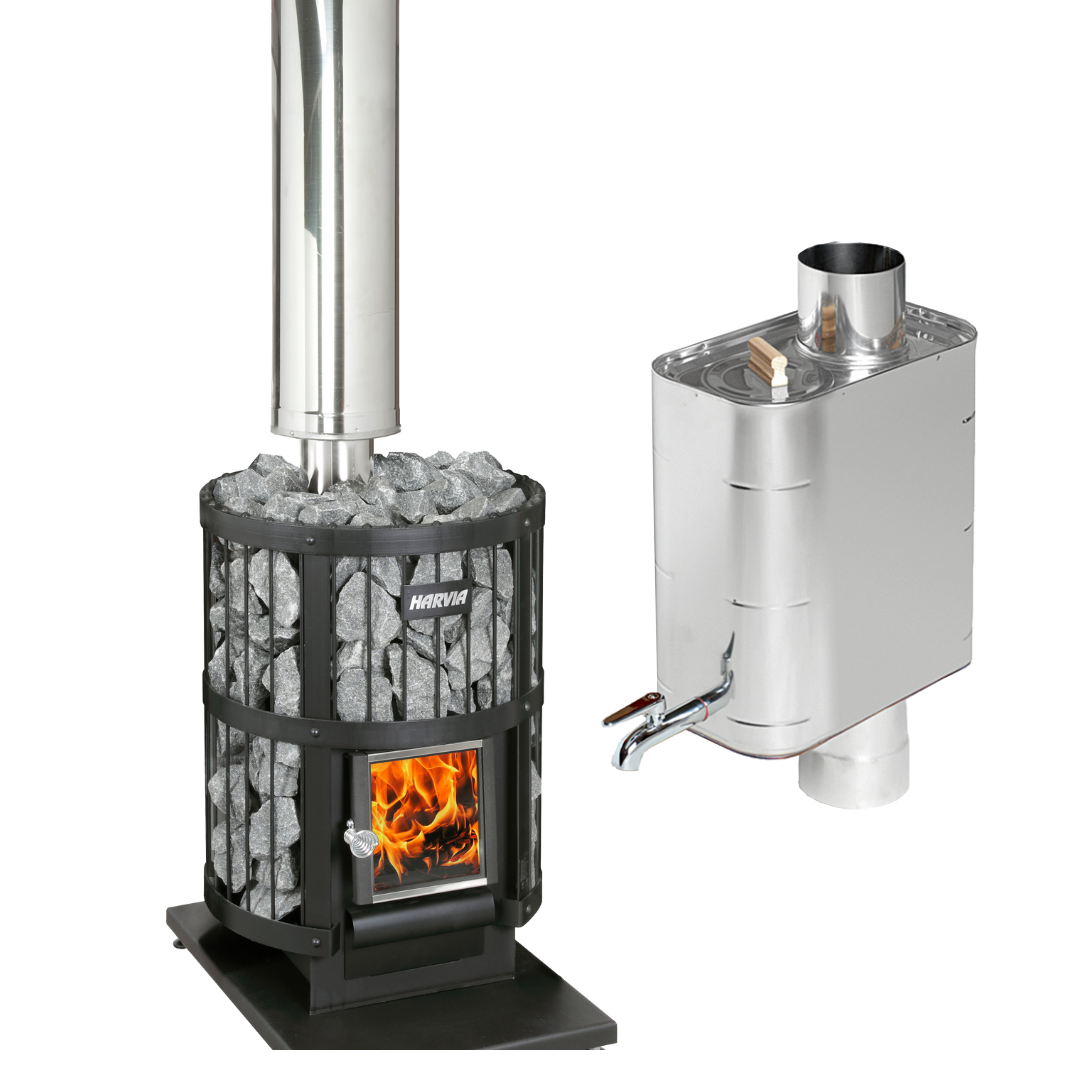 Legend 150 Kit + Water Heater - Wood-Burning Heaters